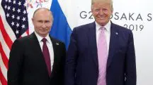 Vladimir Putin Donald Trump se aproximam