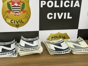 Selos falsos do Inmetro eram vendidos em plataformas digitais, como Shopee | Foto: Reprodução/ABCF