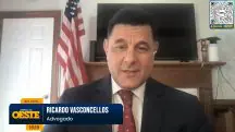 O advogado e mestre em Direito Ricardo Vasconcellos, durante uma entrevista ao Jornal da Oeste | Foto: Reprodução/YouTube/Revista Oeste