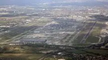 Aeroporto de Londres visto de cima