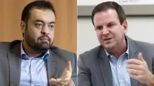 O governador do Rio, Claudio Castro (PL), e o prefeito do Rio, Eduardo Paes (PSD) | Foto: Reprodução/Redes sociais