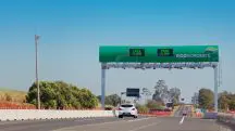 O objetivo do pedágio free flow é aumentar o dinamismo nas rodovias e evitar o congestionamento na hora de pagar as tarifas | Foto: Reprodução/EcoNoroeste