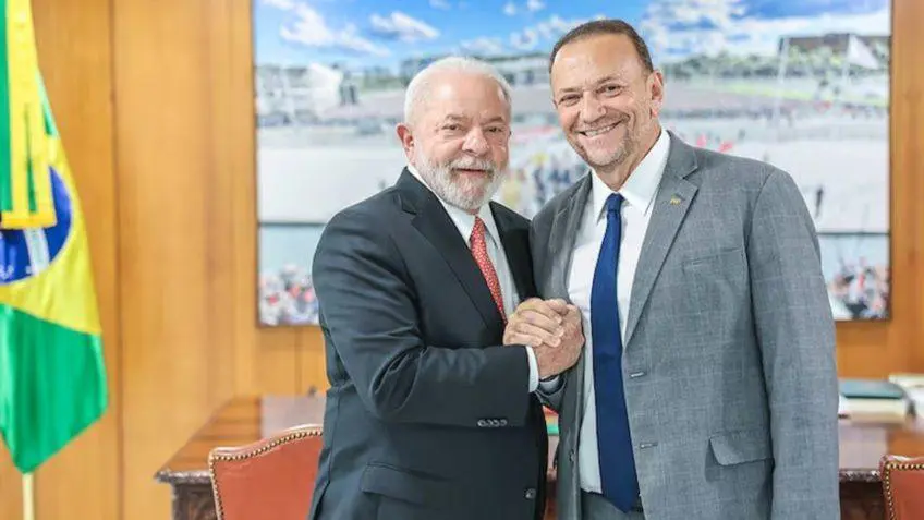 Lula e Edinho Silva