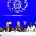 A coletiva de imprensa do governo da Itália sobre mudanças da leis sobre cidadania | Foto: YouTube Governo Italiano