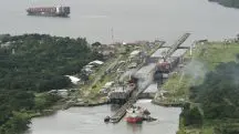 No começo de fevereiro, Trump enviou o secretário de Estado Marco Rubio ao Panamá, onde exigiu passagem livre para navios da Marinha dos EUA e medidas para conter a presença chinesa | Foto: Divulgação/Panamá Chanel Authority