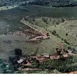 imagem aérea de parte da fazenda floresta e texas da fazenda bettim