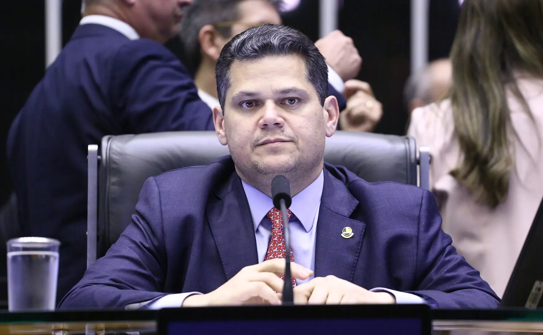 Davi Alcolumbre (UNIÃO - AP), Presidente do Senado Federal do Brasil, em Sessão Conjunta com o Congresso Nacional (20/3/2025)