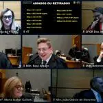 As risadas dos ministros foram imediatas | Foto: Reprodução/Redes sociais