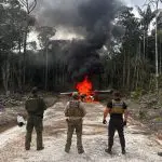 Três pistas de pouso clandestinas foram identificadas e mapeadas | Foto: Divulgação/PF