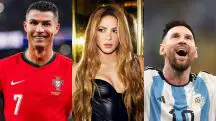 Cristiano Ronaldo, Shakira e Lionel Messi entraram na mira da Justiça da Espanha | Foto: Reprodução/Redes sociais