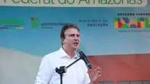 Ministro da Educação, Camilo Santana, participa de cerimônia de inauguração do campus Eirunepé do IFAM - 31/03/2025