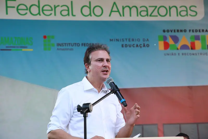 Ministro da Educação, Camilo Santana, participa de cerimônia de inauguração do campus Eirunepé do IFAM - 31/03/2025