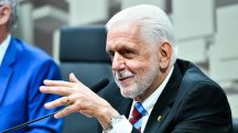 O senador Jaques Wagner (PT-BA) negou qualquer envolvimento do governo Lula nas negociações sobre os envolvidos no 8 de janeiro | Foto: Geraldo Magela/Agência Senado