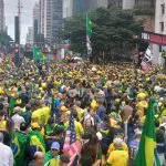 O ato em favor da anistia ocorreu na Avenida Paulista, cartão postal da cidade de São Paulo | Foto: Revista Oeste