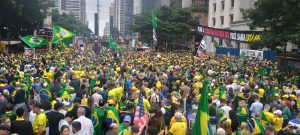 O ato em favor da anistia ocorreu na Avenida Paulista, cartão postal da cidade de São Paulo | Foto: Revista Oeste