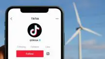 A energia eólica do Brasil chamou a atenção do TikTok | Foto: Artur Piva/ChatGPT