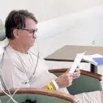 Bolsonaro recebe visita Valdemar Costa Neto hospital