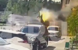Câmeras captaram o momento da explosão que matou o militar de alto escalão da Rússia