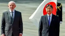 Lula e o Imperador Naruhito, do Japão | Foto: Ricardo Stuckert