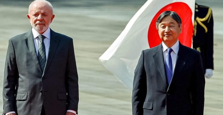 Lula e o Imperador Naruhito, do Japão | Foto: Ricardo Stuckert