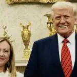Trump e Meloni | Foto: Reprodução/Redes sociais
