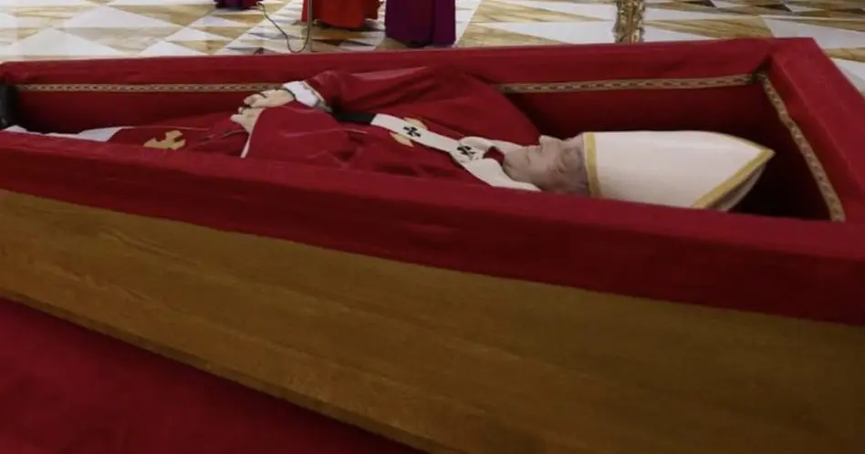 Corpo do Papa Francisco | Foto: Divulgação
