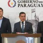 Chanceler do Paraguai, Rubén Ramírez, em coletiva de imprensa