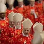 Cardeais durante o conclave de 2013 que resultou na escolha do papa Francisco | Foto: Vaticano/Divulgação