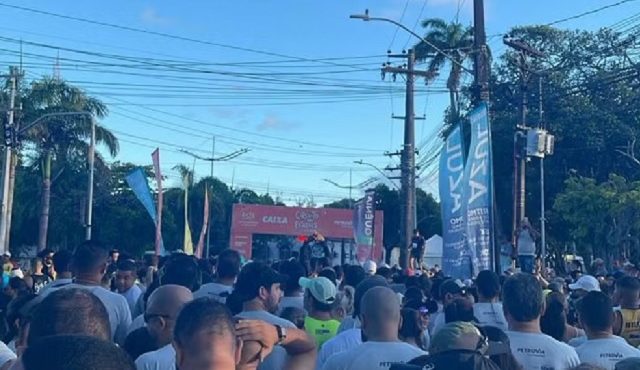 Sargento morre corrida rua Recife