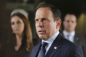 João Doria defendeu um ambiente político mais pacífico no Brasil, afastado da polarização extrema da direita e da esquerda | Foto: Valter Campanato/Agência Brasil