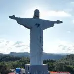 Estátua do Cristo Protetor, em Encantado (RS)