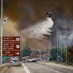 Incêndio Israel Dia Independência
