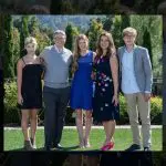 Bill Gates com Melinda e os filhos Jennifer, Phoebe e Rory |Foto: Reprodução/Instagram