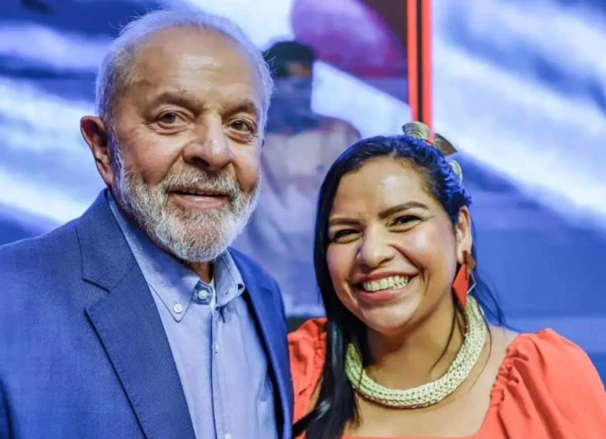 Anne Moura e Lula