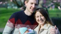 O casal Angus e Grace Davidson com a filha | Foto: Reprodução/Womb Transplant UK