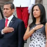 Nadine Heredia e o ex-presidente Ollanta Humala