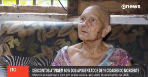 Tereza Simão é uma das vítimas da fraude bilionária no INSS | Foto: Reprodução/GloboNews