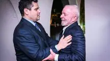 Lula e Davi Alcolumbre Senado