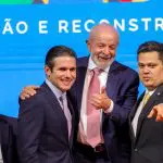 O vice-presidente Geraldo Alckmin, o presidente da Câmara, Hugo Motta, o presidente Luiz Inácio Lula Da Silva e o presidente do Senado, Davi Alcolumbre | Foto: Fabio Rodrigues-Pozzebom/Agência Brasil