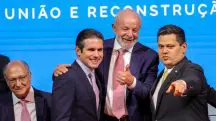 O vice-presidente Geraldo Alckmin, o presidente da Câmara, Hugo Motta, o presidente Luiz Inácio Lula Da Silva e o presidente do Senado, Davi Alcolumbre | Foto: Fabio Rodrigues-Pozzebom/Agência Brasil