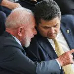 Presidente Lula, junto do presidente do Senado, Davi Alcolumbre | Foto: Antonio Cruz/Agência Brasil