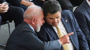 Presidente Lula, junto do presidente do Senado, Davi Alcolumbre | Foto: Antonio Cruz/Agência Brasil