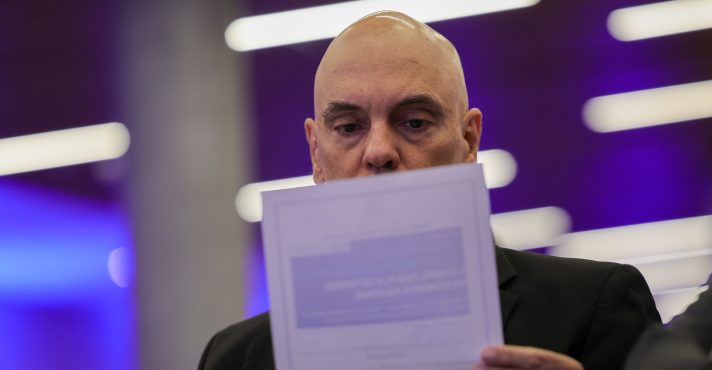 Alexandre de Moraes, ministro do Supremo Tribunal Federal (STF) | Foto: Fabio Rodrigues-Pozzebom/Agência Brasil