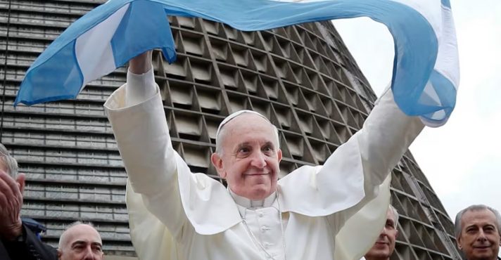 O papa Francisco enfrentou problemas com vários políticos na Argentina | Foto: Reprodução/X
