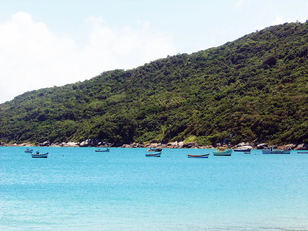 Praia Ponta das Canas – Florianópolis (SC)