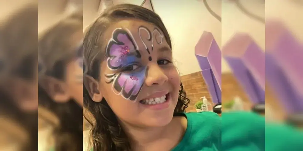 Sarah Raíssa, que morreu depois de inalar desodorante