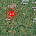 Tremor de terra Itajobi (SP)