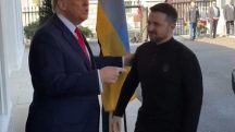 Trump aponta para Zelensky: presidente dos EUA segue insatisfeito com os esforços de Kiev na contenção dos conflitos com a Rússia | Foto: Reprodução/Twitter/X