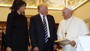 Trump e Francisco