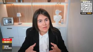 Ana Bárbara Schaffert é advogada de Filipe Martins | Foto: Revista Oeste